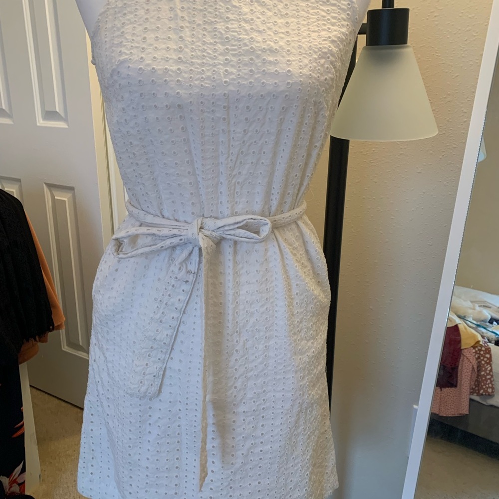 White dress